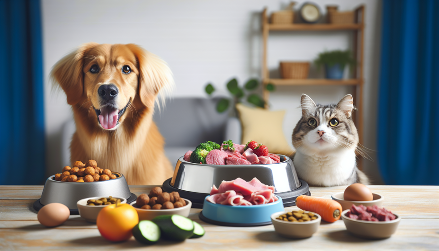 Os Benefícios da Alimentação Natural para Cachorros e Gatos: Um Passo em Direção à Saúde
