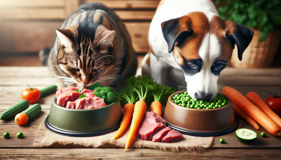 Os Benefícios da Alimentação Natural para Cachorros e Gatos: Transformando a Saúde do Seu Pet