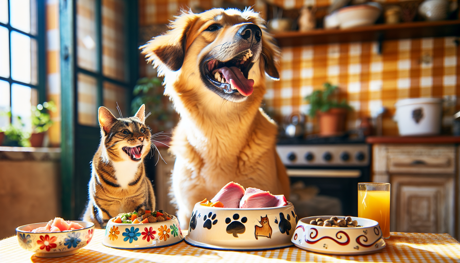 Alimentação Natural para Cachorros e Gatos: Tudo o Que Você Precisa Saber