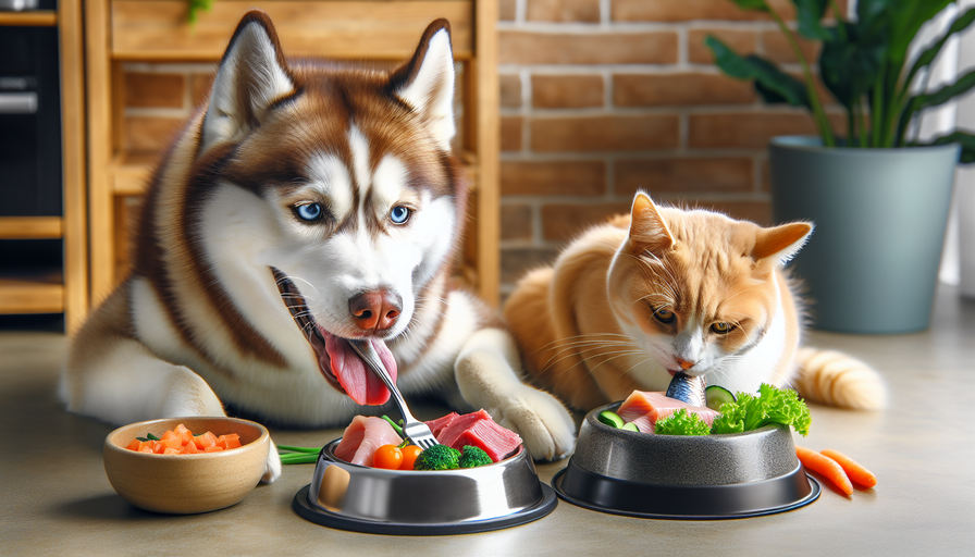 Alimentação Natural para Cachorros e Gatos: Como Proporcionar Uma Dieta Saudável