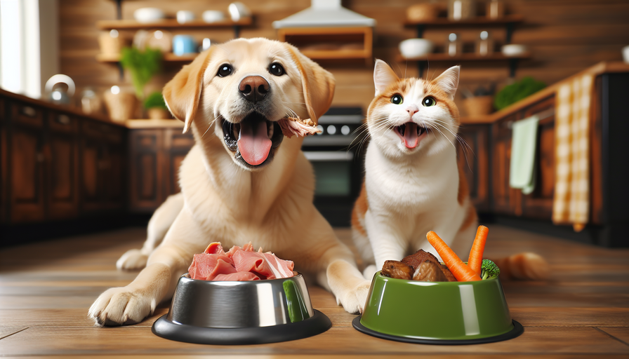 Alimentação Natural: Dicas e Receitas para Cachorros e Gatos Saudáveis