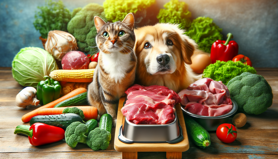 Alimentação Natural para Cachorros e Gatos: Como Proporcionar uma Dieta Equilibrada