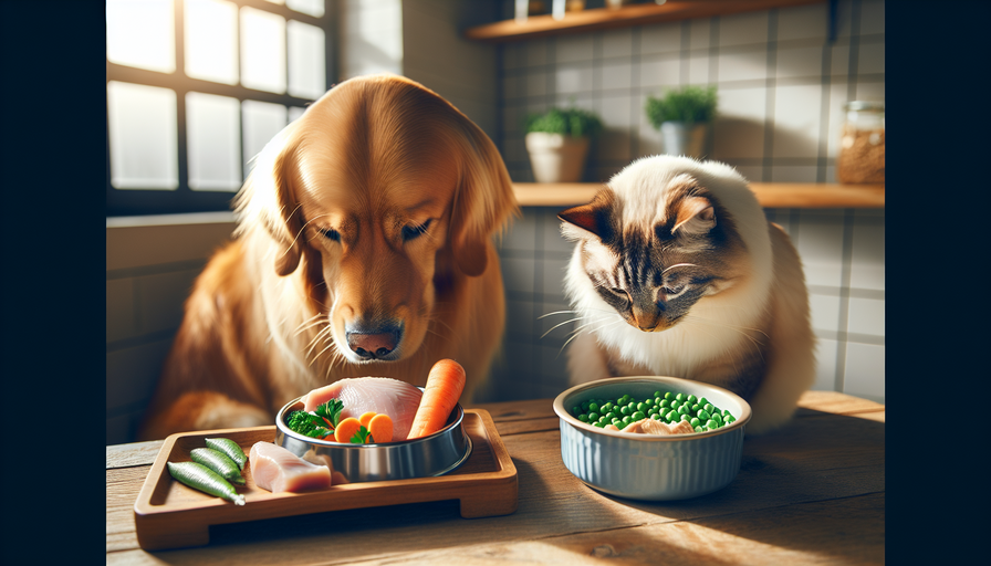 Alimentação Natural: Benefícios e Receitas para Cachorros e Gatos