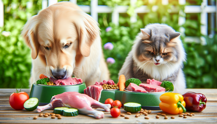 Alimentação Natural para Cachorros e Gatos: Como Melhorar a Saúde e Qualidade de Vida