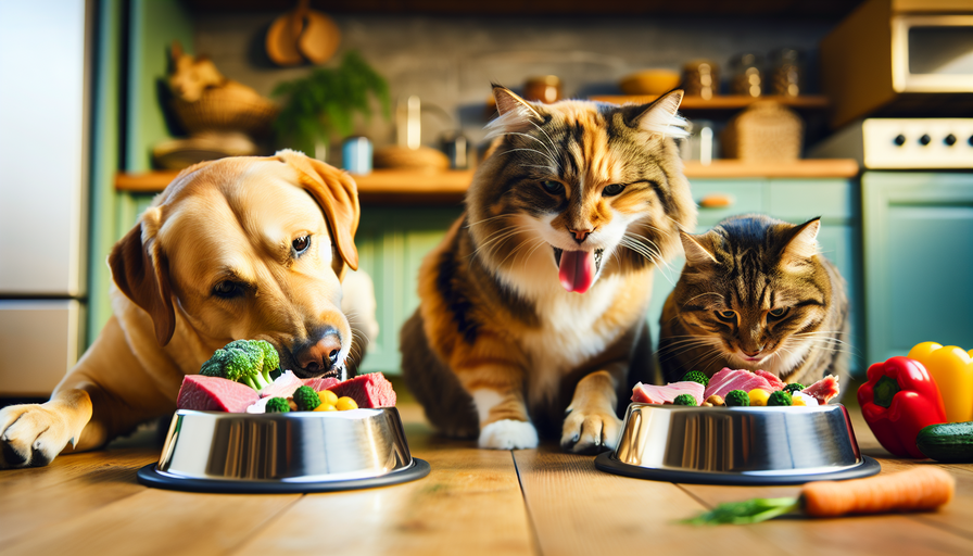 Alimentação Natural para Cachorros e Gatos: O Caminho para a Saúde