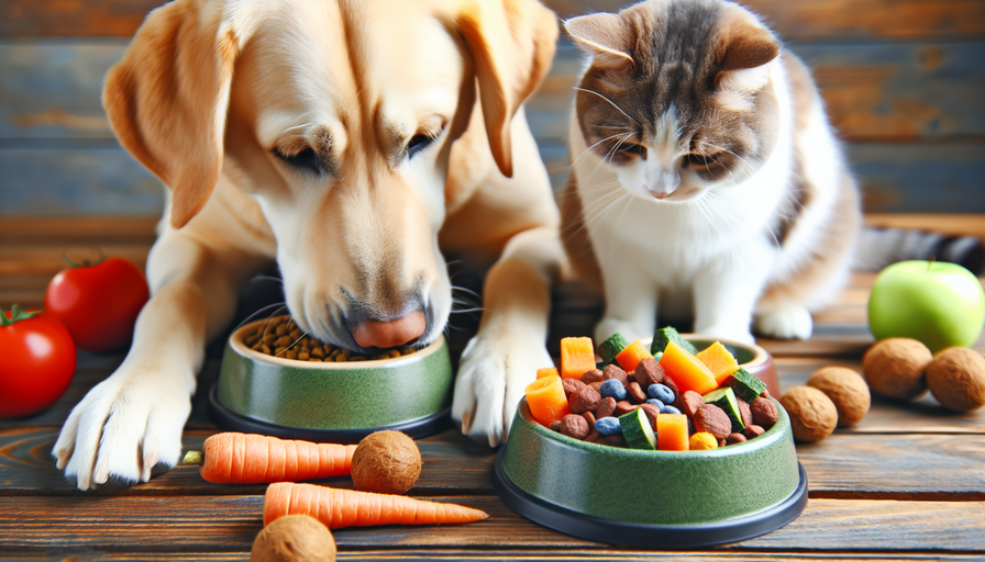 Alimentação Natural para Cachorros e Gatos: Os Benefícios e Como Fazer