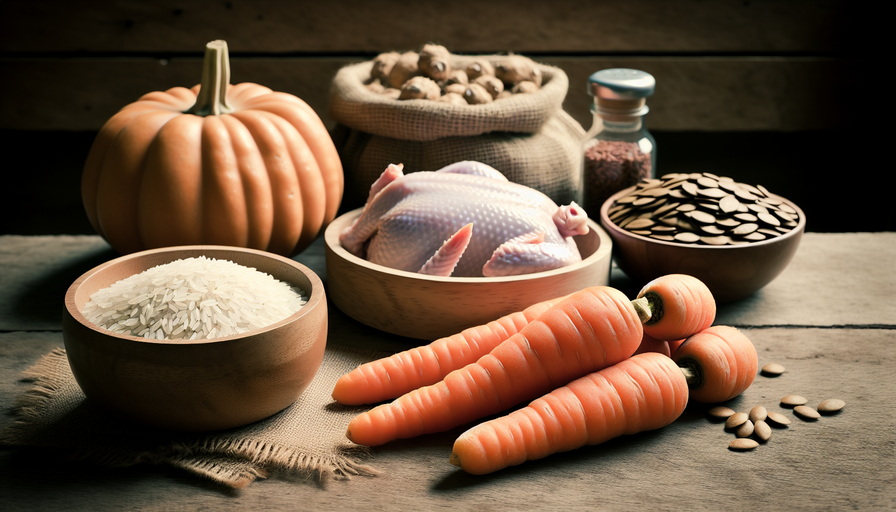 Preparação de Alimentos para Cães com Sensibilidade Digestiva