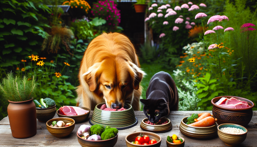 A Importância da Alimentação Natural para o Bem-Estar de Cachorros e Gatos