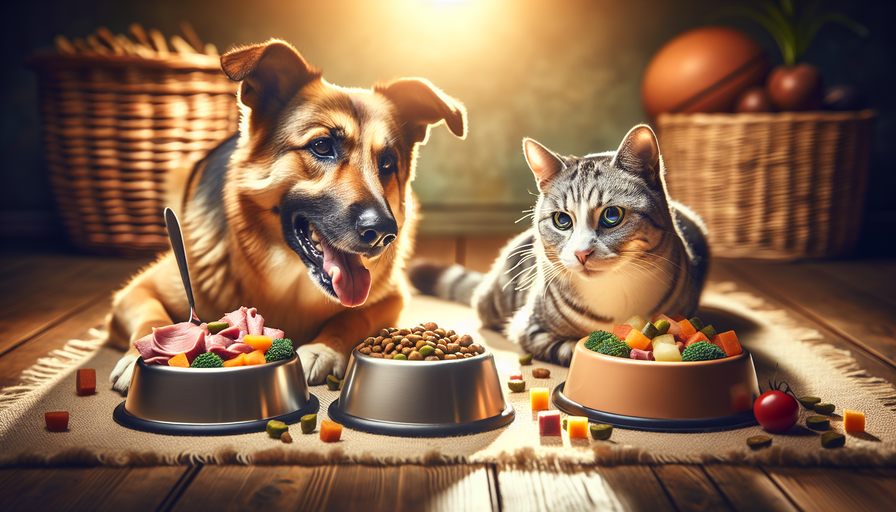 Alimentação Natural: A Escolha Saudável para Cachorros e Gatos