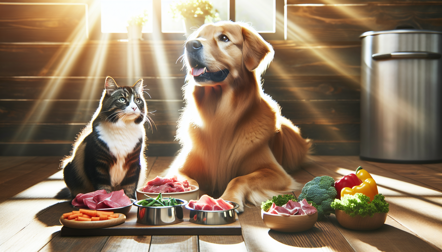 Alimentação Natural para Cachorros e Gatos: Como Melhorar a Saúde do Seu Pet