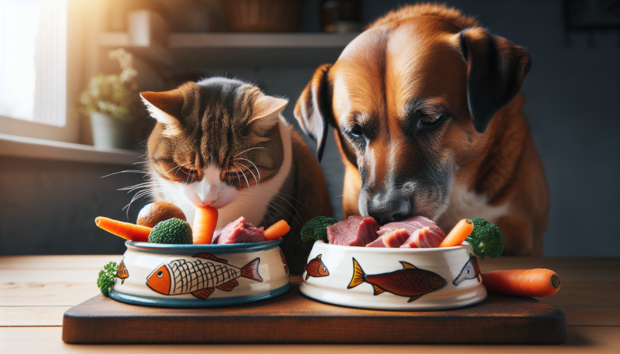 Alimentação Natural para Cachorros e Gatos: Como Garantir Saúde e Bem-Estar