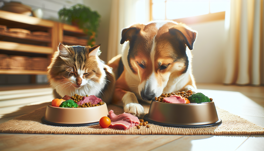 Os Benefícios da Alimentação Natural para Cachorros e Gatos: Melhore a Saúde do Seu Pet
