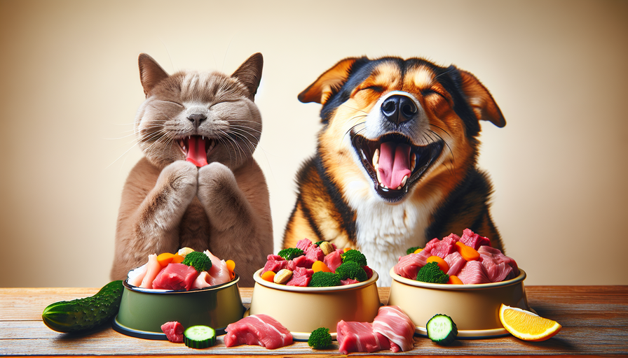 Alimentação Natural para Cachorros e Gatos: O Caminho Para Uma Vida Saudável