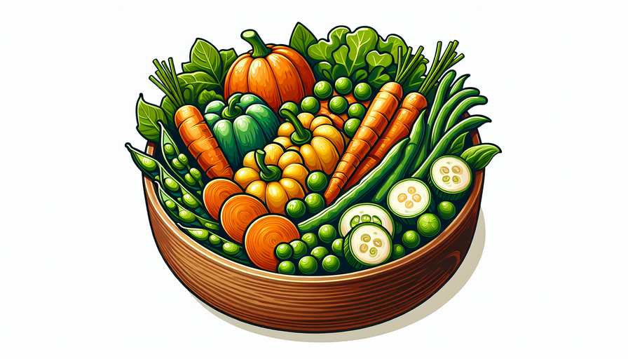 Misturas de Vegetais que Beneficiam a Saúde do Seu Pet