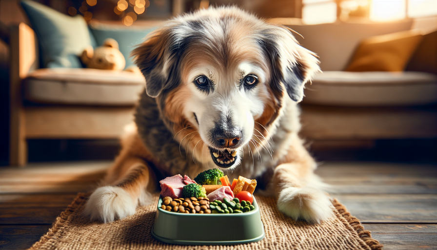 Cuidados na Alimentação de Cães Idosos