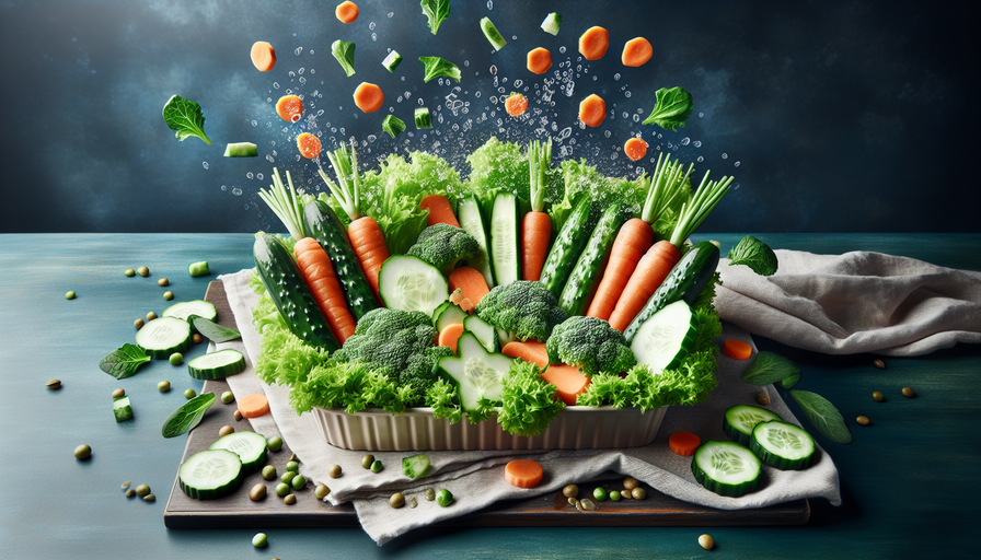 Misturas de Verduras que Beneficiam a Saúde do Seu Pet